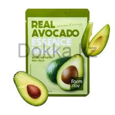 FarmStay Тканевая маска REAL АВОКАДО / AVOCADO ESSENCE