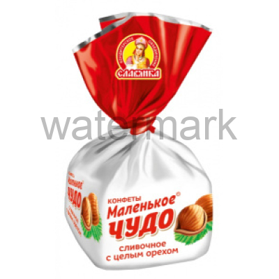 Конф.Маленькое чудо сливочное 4кг.вафельн.глазиров.