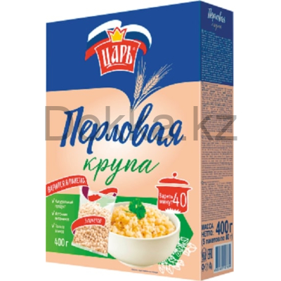 Крупа перловая К 400 гр. "Царь"