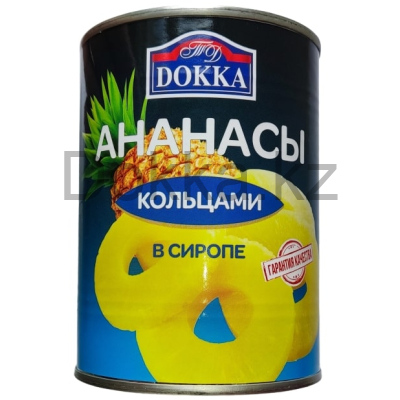 Ананас Шайба 565гр. ТМ "ДОККА"