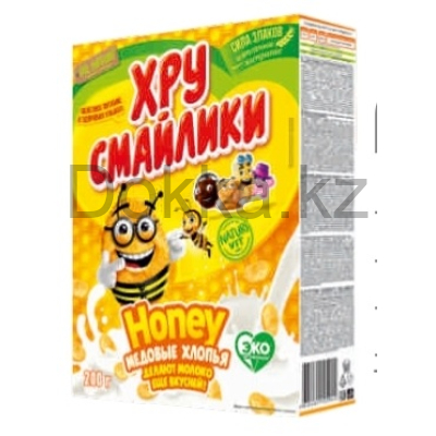 Кук.хл.медовые К 200гр."Хрусмайлики"