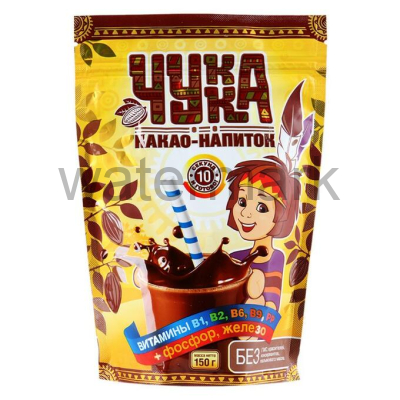 Какао-напиток ЧУККА 150 гр.пакет гранулированный, без кофеина