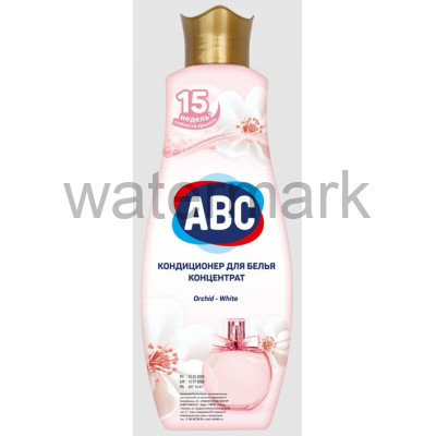 Ополаскиватель д/белья концентрат "АВС" 1440мл. ОРХИДЕЯ БЕЛЫЙ
