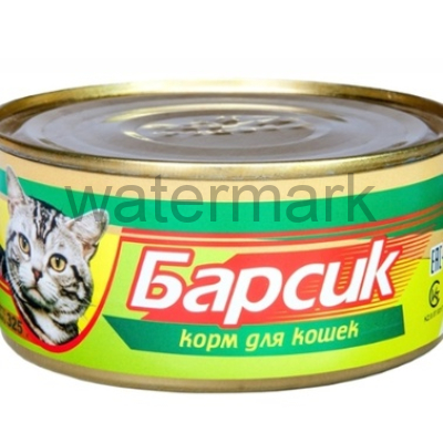 Корм для кошек "Барсик" 325 гр.