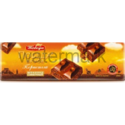 Шоколад 1254 "Победа вкуса" пористый молочный сливочный 180г/8шт