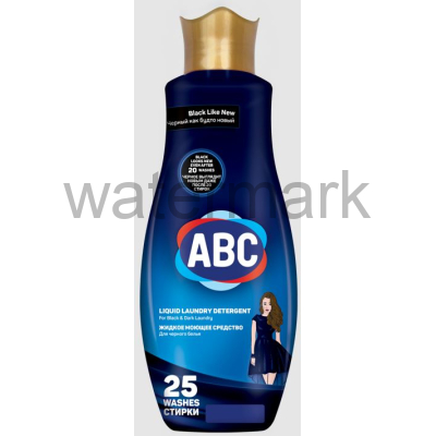 Стиральный порошок жидкий "АВС" 1500мл. ЧЕРНЫЙ