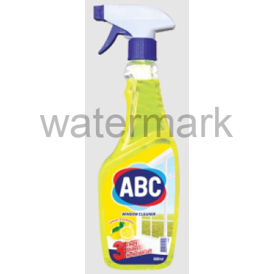 Спрей д/чистки окон  "АВС" 500мл. ЖЕЛТЫЙ