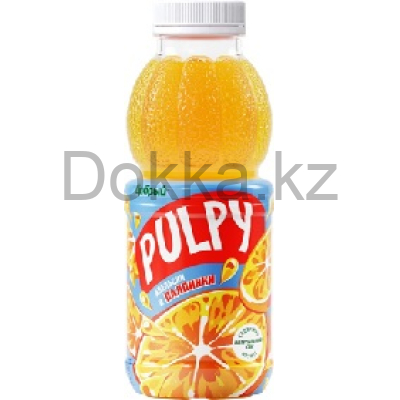Добрый 0,45л. Напиток сокосод.из Апельсина с мякотью Pulpy 10%