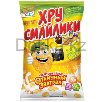 Кукурузные хлопья 80Ф 160 гр.