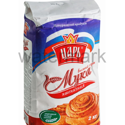 Мука пшеничная в/с 2 кг.