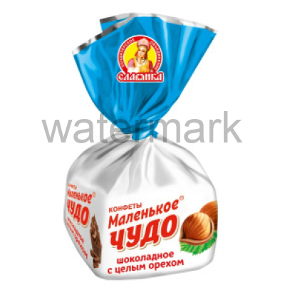 Конф.Маленькое чудо шоколадное 4кг.вафельн.глазиров.