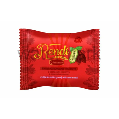 Мультизлаковая конфета Rendi Collection с сем.кунжута тем.глазурь 2 кг.