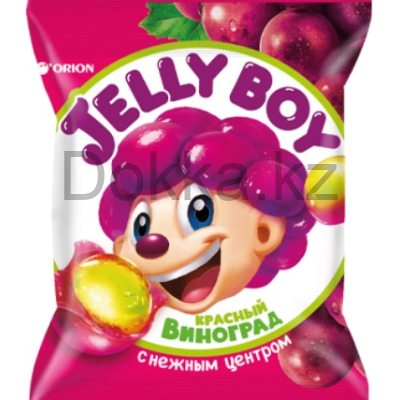 Жевательный мармелад ORION Jelly Boy со вк.красного винограда 114гр.