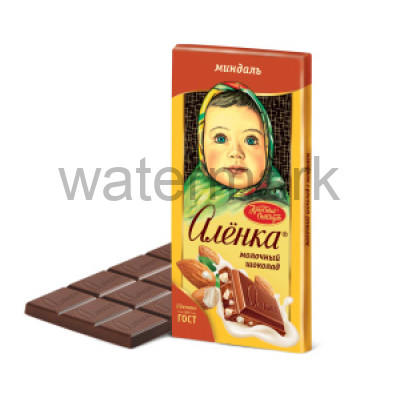 Шоколад Аленка с миндалем 1/75