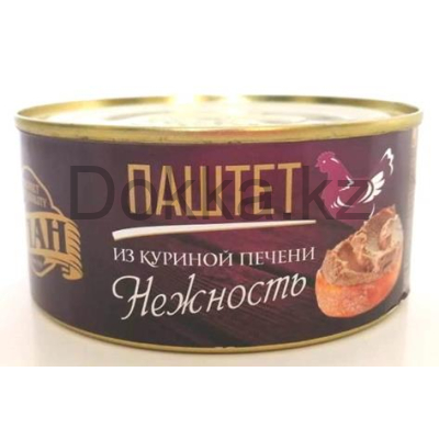 Паштет из говяжьей печени Нежность СТ 300 гр.