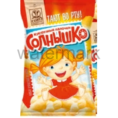 Кукурузные палочки 400 гр."Солнышко"