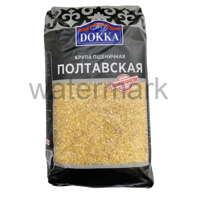 Крупа пшеничная полтавская №4 600 гр. ТМ "DOKKA"