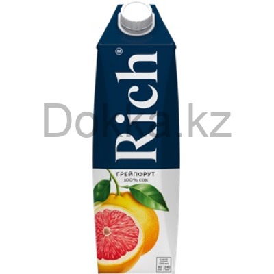 Рич 1л.Грейпфрутовый сок с мякотью 100% ДП