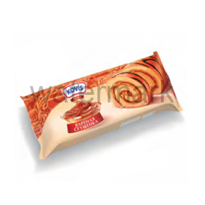 Рулет "Kovis" 200гр. с кремом вареная сгущенка