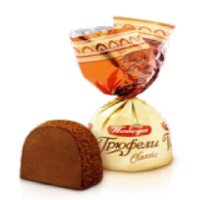 Конфеты 150 "Трюфели шоколадные посып.темным какао" 2кг.