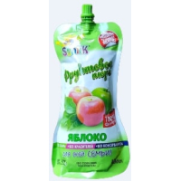 Фруктовое пюре яблоко Suntik 500гр.