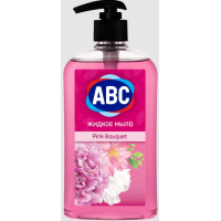 Мыло жидкое "АВС" 400мл. РОЗОВОЕ