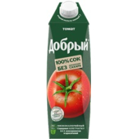 Добрый 1л.Сок томатный с сахаром и солью ДП