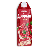 Добрый 1л.Морс из винограда и клюквы 15% ДП