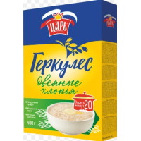 Хлопья овсяные "Геркулес" К 400 гр.