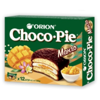 Мучное кондитерское изделие в глазури ("Манго") "Choco Pie MANGO" 12шт*30гр.