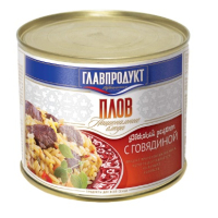 Плов с говядиной 500гр.Главпродукт №12