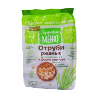 Отруби ржаные "Здоровое меню" (хлопья)