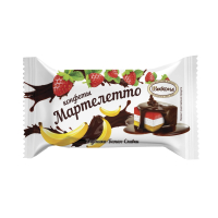 Мартелетто со вк.Клубника-Банан-Сливки конфеты 3кг.