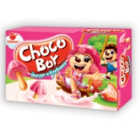 Печенье ("Йогурт и Клубника") "Chocoboy Yogurt & Strawberry" 40гр.