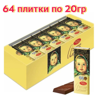 Шоколад Аленка 1/20шб. авт.64 плитки