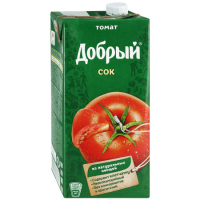 Добрый 2л.Сок томатный с сахаром и солью ДП
