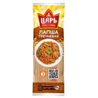 Макарон.изд."Царь"400гр."Лапша гречневая"