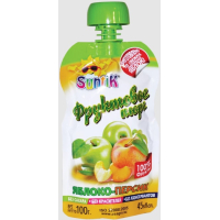 Фруктовое пюре яблоко Suntik 100гр.
