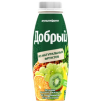 Добрый 0,3 л Нектар мультифруктовый, обогащ.провитам. А 50%