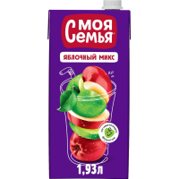Моя семья 1,93л. Напиток сокосодерж."Яблочный микс" ДП