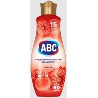 Ополаскиватель д/белья концентрат "АВС" 1440мл. ДАЛИЯ КРАСНАЯ