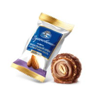 Конфеты Вдохновение с миндальным кремом и целым миндалем 3кг. Конфеты Вдохновение с миндальным кремом и целым миндалем 3кг.