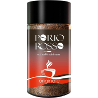 Кофе раст.90гр.ст/б.PORTO ROSSO ORIGINALE натуральный сублимированный с кофеином