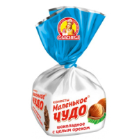 Конф.Маленькое чудо шоколадное 4кг.вафельн.глазиров.