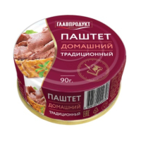 Паштет домашний традиц. 90 гр. easy open Главпродукт №1