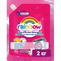 Rainbow Жидкий порошок для стирки пакет 2л