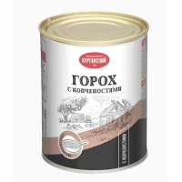 Горох 330гр. с копченостями Стандарт этикет