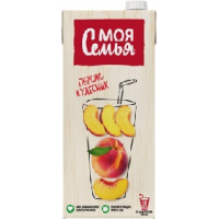 Моя семья 1,93л. Напиток из груш, яблок и персиков "Персик-Кудесник"