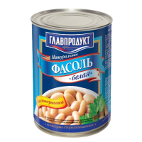 Фасоль белая 400гр.Главпродукт