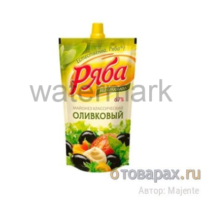 Майонез 200гр."Классич.Оливковый" ДПД, ТМ "Ряба"